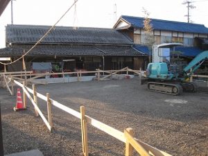 新築住宅の基礎工事への着工準備