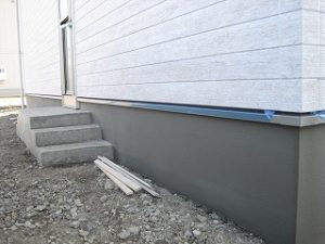 新築住宅のタイル・左官工事