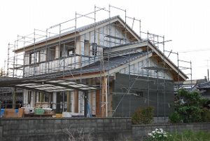 新築住宅の工事進捗報告