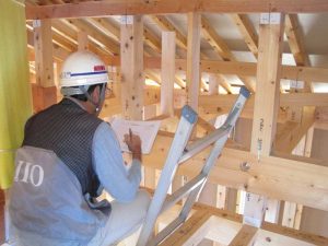 新築住宅の建前・上棟