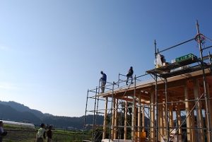 新築住宅の建前・上棟