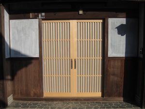 木製建具の入れ替え