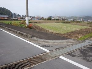 新築住宅の造成工事