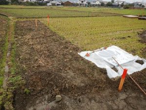 新築住宅の造成工事