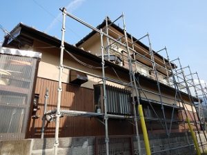 外壁の塗装工事