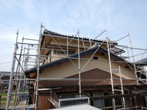 外壁の塗装工事