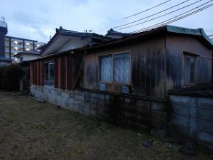 建て替え建屋解体