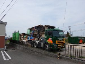 既存建物の解体工事