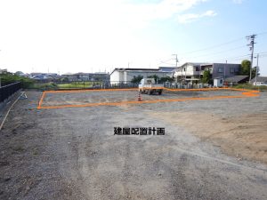 新築住宅の配置計画