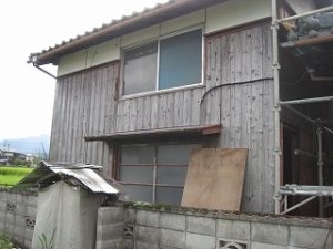 入母屋造りの母家納屋の修繕修理