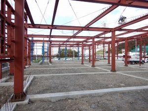 鉄骨建屋のｐ構造