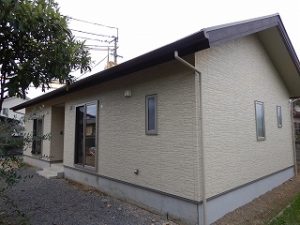 平屋建て新築住宅