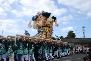 上本郷太鼓台新調御披露目式