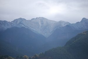 黒森山の積雪