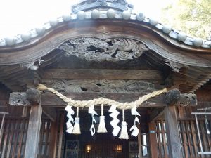 施主様の地元氏子の神社さん