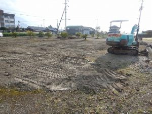 新築の敷地・造成