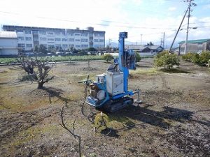 新築住宅の地盤調査