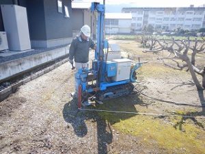 新築住宅の地盤調査