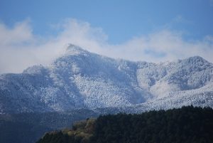 黒森山の積雪