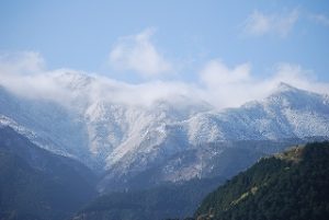 黒森山の積雪