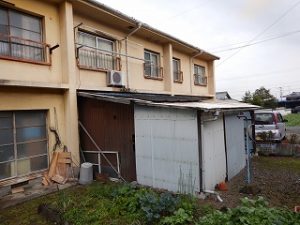 修繕修理で建て替え工事