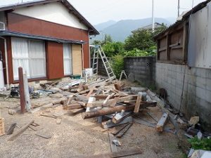 倉庫・車庫の解体撤去