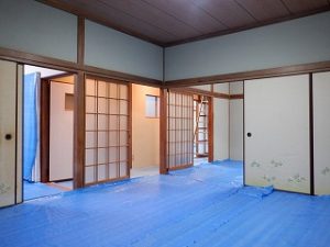 屋根瓦の葺き替え工事