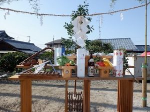 新築住宅の着工・地鎮祭