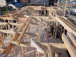 新築住宅の建前・上棟