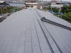 屋根瓦の葺き替え工事