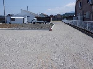 新築住宅の宅地造成