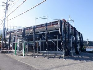 店舗併用住宅の大改修工事