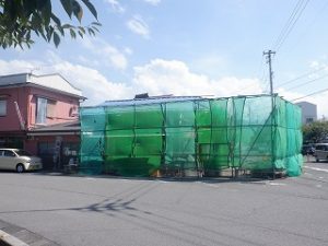 建屋解体工事