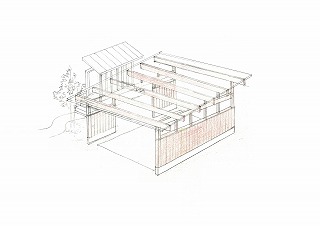 木造ガレージの建築準備