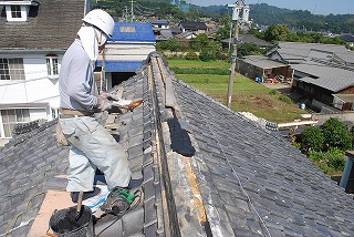 修繕・修理工事の様子