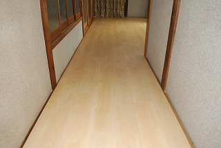 広縁・廊下の床リフォームとその他