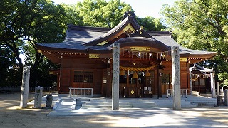 一宮神社さんの境内