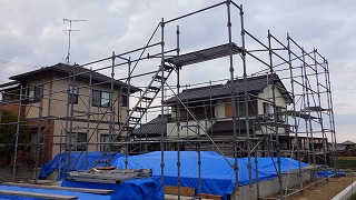 新築住宅の建前・上棟前の最終準備作業