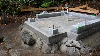 八幡神社 本殿の建替え工事