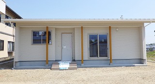 西条市 平屋建て新築工事の仕上げ状況