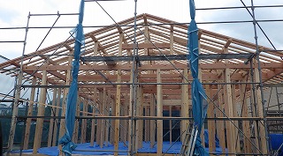 新築住宅の建前・上棟