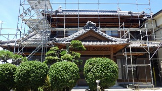外壁の塗装工事