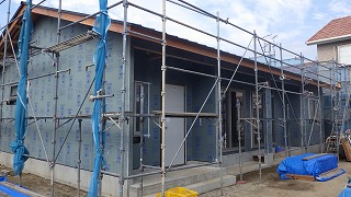 新築住宅の上棟後の工事