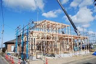 新築住宅の建前・上棟日
