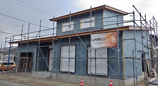 新築住宅の工事状況