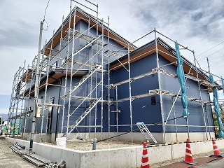 新築注文住宅の外壁屋根廻り