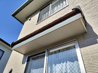 庇の修繕・修理工事